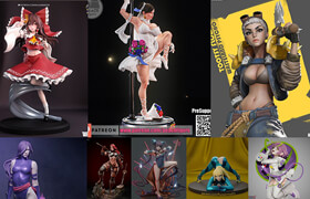 3D-Print Models Bundle 9 - Girls March 2026 211 GB（已压缩）