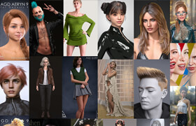 Daz 3D Poser Bundle 1-dt March 2026 61.3GB