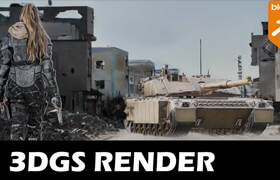 3Dgs Render By Kiri Engine