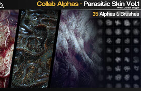Gumroad - Collab Alphas - Parasitic Skin Vol.1
