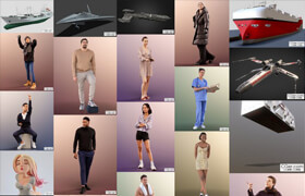 PBR Game Cars Sketchfab 3D-Models Bundle 1 February 2026