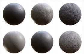 Conrete PBR Materials - 材质贴图