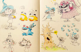 Domestika - Drawing Journal Create Fantasy Characters