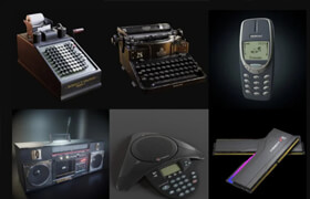 Blender 3D Technology Pack 2 - 模型