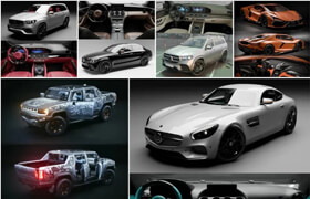 Blender Transport Pack 2 - 模型