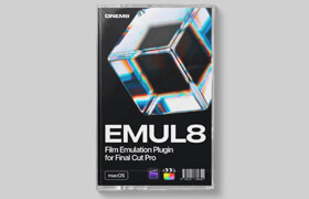 Cinem8 - EMUL8 - Film Emulation for Final Cut Pro v2.0 - lut