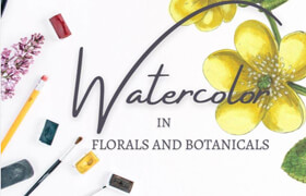 Florals And Botanicals In Watercolor (EPUB) - book