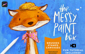 Lisa Glanz Messy Paint Box Procreate