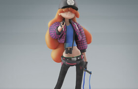 Skillshare - Creating Advanced Stylized 3D Characters Using Blender & Substance Painter