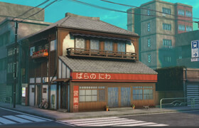 Udemy - Stylized Japanese Environments in Blender