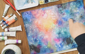 Domestika - Modern Watercolor Techniques