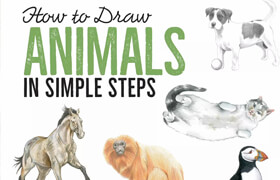 Search Press Art Collection - How to Draw Animals, 2026 (PDF) - book