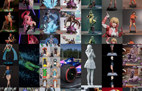 3D-Print Models Bundle 5-dt - April 2026 222 GB（已压缩）