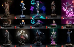 3D-Print Models Bundle 6-dt - April 2026 189 GB（已压缩）