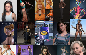 Daz 3D Poser Bundle 1 March 2026