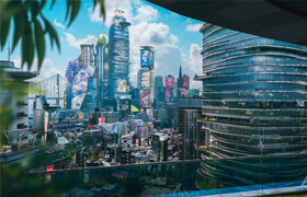 Kitbash3D - Neo San Francisco - full - 71.6GB 已压缩 - 模型