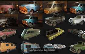 Reallusion - Old American Cars Collection