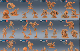 3D-Print Models Bundle 7-dt - April 2026 167 GB（已压缩）