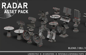 ArtStation - Radar Pack - 模型