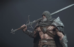 Flycat - Dark Warrior Character modeling - Blender workflow