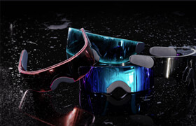 Artstation - Glass Smart Material VOL2 - Adobe Substance 3d Painter - 材质