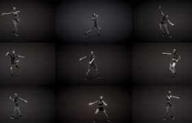 FAB Sketchfab - MocapDancer Bundle - 模型