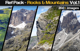 Ref Pack - Rocks & Mountains Vol.1 - 参考照片