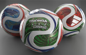 CGTrader - Trionda FIFA Football 2026 - 模型