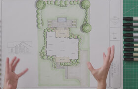 Domestika - Guided Course Plan and Draw Your Landscape Design Project