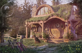 Udemy - The Hobbiton House Blender Tutorial