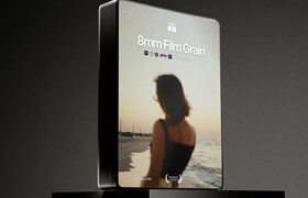 Cinegrams - 8mm Film Grain Overlays - 视频素材
