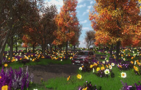 Udemy - Blender Cinematic Masterclass Create Stunning Car in Forest