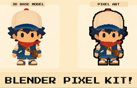 Blender Pixel Kit