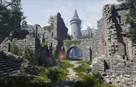 Lordenfel Castles & Dungeons RPG pack for Blender