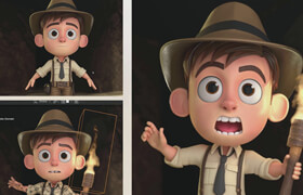 Cartoon Character Modeling for 3D Animation in Blender