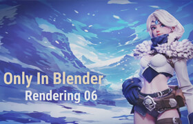 Gumroad - Ice Girl Full Character Guide Only In Blender by Zuzugi