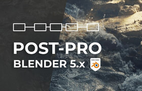 Gumroad - Post Pro - Minimal Setup for Blender