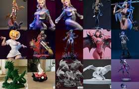 3D-Print Models Bundle 1-dt - July 2026 压缩后100 GB（已压缩）