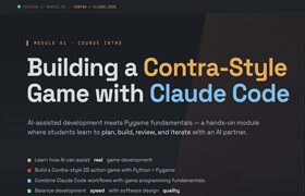 Udemy - Agentic AI Game Dev Build a 2D Platformer with Claude Code
