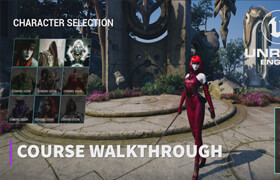 Udemy - Unreal Engine Character Select