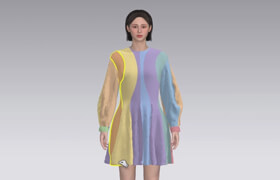 Udemy - YOUR FIRST 3D-DRESS in Clo3D
