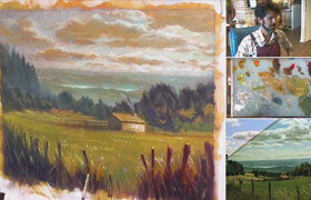 Udemy - Impressionism Paint this French landscape in Oil or Acrylic