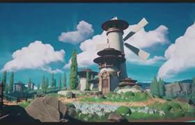 Udemy - Unreal Engine 5 Stylized Landscape Concept to Render