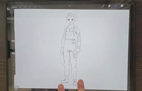 Udemy - Figure Drawing & Character Outfitting in Procreate