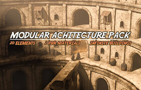 Modular Architecture Asset Pack - 模型