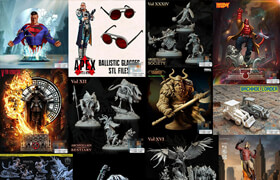 3D-Print Models Bundle 12-dt - July 2026 压缩后102 GB（已压缩）