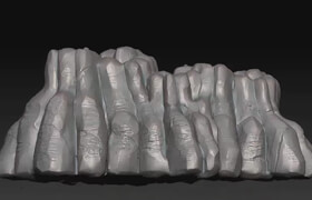 Artstation - Mastering Rock Sculpting Tutorial in Zbrush Vol 03