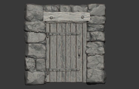 Artstation - Medieval wall sculpting tutorial in zbrush Vol 01