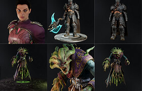 Doom - The Dark Ages 3D Characters Collection Update - 模型