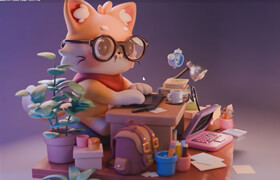 Gumroad - Blender 3D Artist - Cozy Course - Nhance School